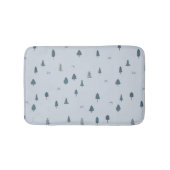 Winter Mountain Thema Kinderzimmer Bad Mat für Jun Badematte (Vorderseite)