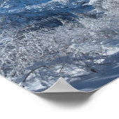 Winter Mountain Wonderland Poster (Ecke)