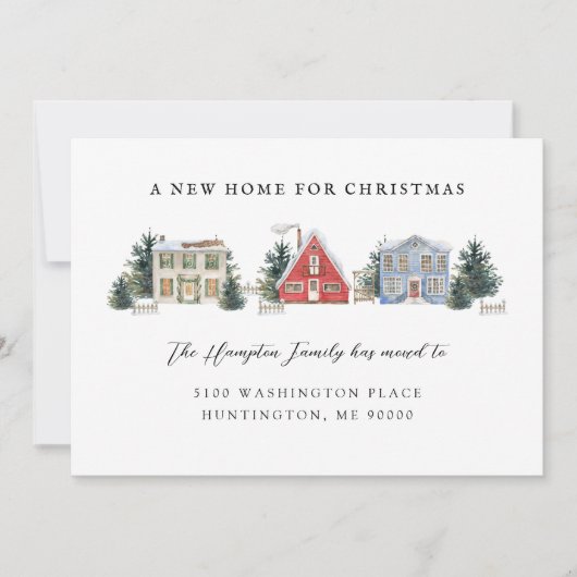 Winter Moving Ankündigung (Vorderseite)