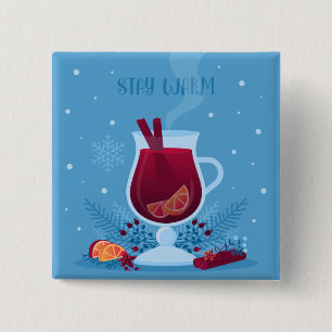 Winter Mulled Wine Button