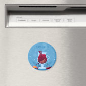 Winter Mulled Wine Magnet (In Situ (Geschirrspüler))