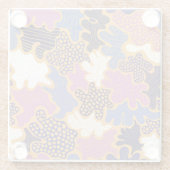 Winter Mulled Wine: Mixed Media Glasuntersetzer (Rückseite)