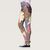 Winter Mulled Wine: Mixed Media Leggings (Links)