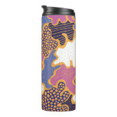 Winter Mulled Wine: Mixed Media Thermosbecher (Nach rechts gedreht)