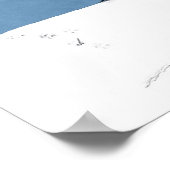 Winter Mustang P51D Poster (Ecke)