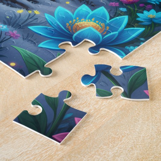 Winter Mystical Garden Puzzle (Seite)