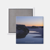 Winter, Myvatnsee, Island Magnet (Vorderseite/Rückseite)