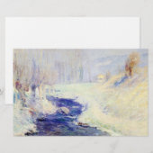 Winter (nach Typ Rose) Briefpapier (Vorne/Hinten)