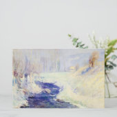 Winter (nach Typ Rose) Briefpapier (Stehend Vorderseite)