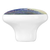 Winter (nach Typ Rose) Keramikknauf (Seitenansicht)