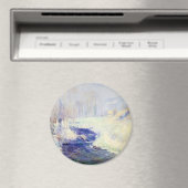 Winter (nach Typ Rose) Magnet (In Situ (Geschirrspüler))