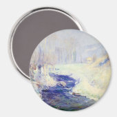 Winter (nach Typ Rose) Magnet (Vorderseite/Rückseite)