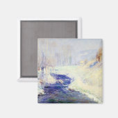 Winter (nach Typ Rose) Magnet (Vorderseite/Rückseite)