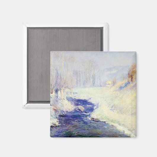 Winter (nach Typ Rose) Magnet (Vorderseite/Rückseite)