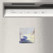 Winter (nach Typ Rose) Magnet (In Situ (Geschirrspüler))