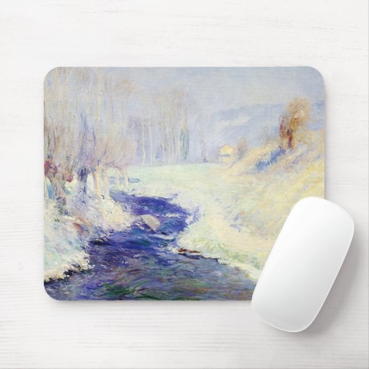 Winter (nach Typ Rose) Mousepad (Mit Mouse)