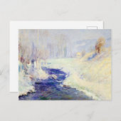 Winter (nach Typ Rose) Postkarte (Vorne/Hinten)