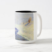 Winter (nach Typ Rose) Zweifarbige Tasse (VorderseiteRechts)