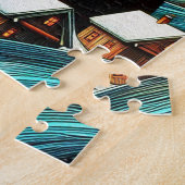 Winter-Nacht-Traum Puzzle (Seite)