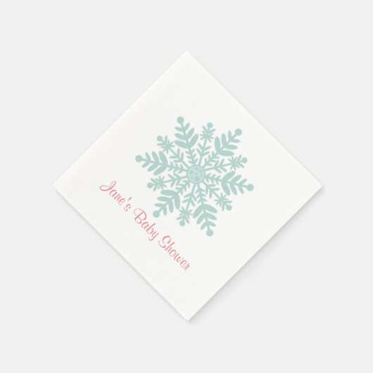 Winter Napkins Serviette (Ecke)