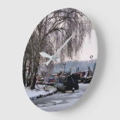 WINTER NARROWBOATS GROßE WANDUHR (Winkel)