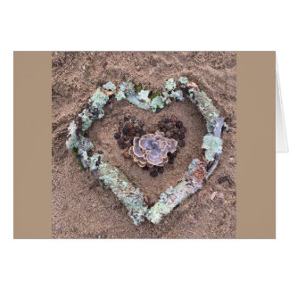 Winter-Natur-Kunst-Herz