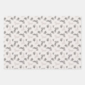 Winter Nature Wildlife Weihnachten Geschenkpapier Set (Vorderseite 2)