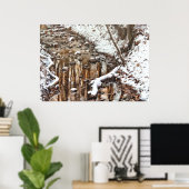 Winter - Naturharmonie Poster (Heimbüro)