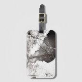 Winter-Nebenfluss-Gepäckanhänger (2,0) Gepäckanhänger (Vorderseite Vertikal)