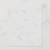 Winter Nichts Extravagant nur Liebe Hochzeitseinla (Rückseite)