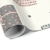 Winter Niedliche Geschenke Pastel Muster Weihnacht Geschenkpapier (Rolleneckpunkt)