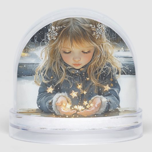 Winter Night Schneekugeln (Vorderseite)