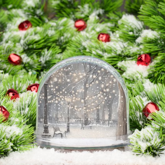 Winter Night Snowy Schneekugeln (Weihnachten)