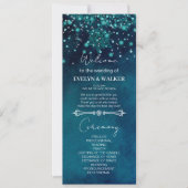 Winter Night Wedding Programm (Vorderseite)