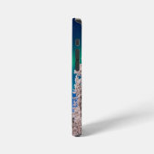 Winter Northern Lights Thema iPhone Hülle (Linke Seite)