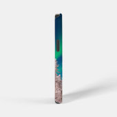 Winter Northern Lights Thema iPhone Hülle (Rechte Seite)