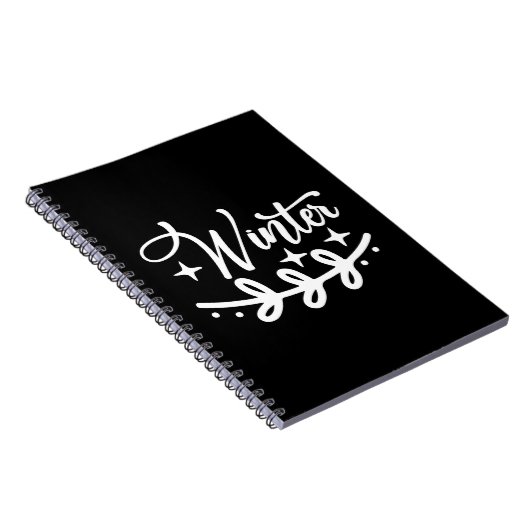 Winter Notizblock (Rechte Seite)