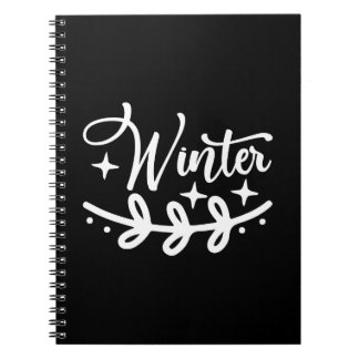 Winter Notizblock