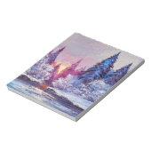 Winter Notizblock (Rotiert)