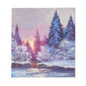 Winter Notizblock (Vorderseite)
