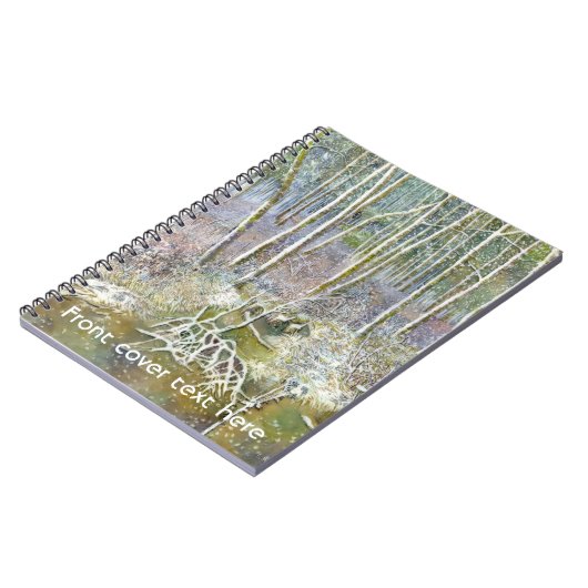 Winter Notizblock (Linke Seite)