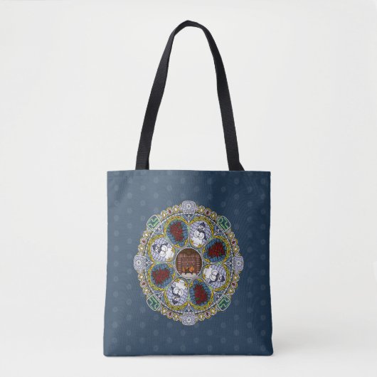 Winter Nouveau All-Over-Print Bag Tasche (Vorderseite)