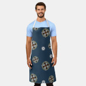 Winter Nouveau All-over Print Schürze (Getragen)
