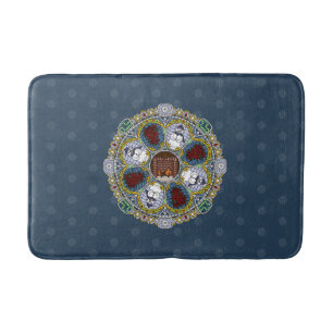 Winter Nouveau Bath Mat Badematte