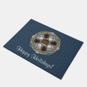 Winter Nouveau Doormat Fußmatte (Schrägansicht)