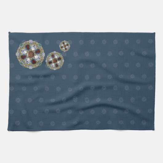 Winter Nouveau Handtuch (Horizontal)