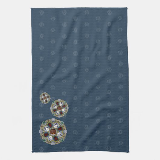 Winter Nouveau Handtuch (Vertikal)