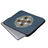 Winter Nouveau Laptop Sleeve (Vorne Knopf)