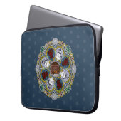 Winter Nouveau Laptop Sleeve (Vorderseite Links)