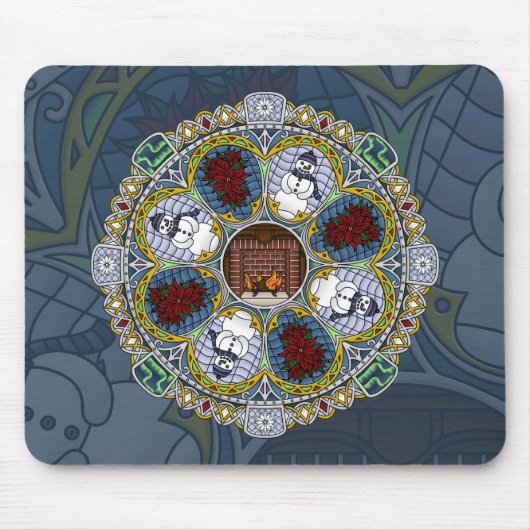 Winter Nouveau Mousepad (Vorne)